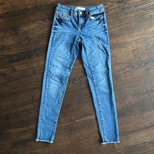 Zara mid-rise skinny jeans